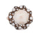 Bague 53 Bague victorienne en perle naturelle et diamants 58 Facettes AN372 _112-307 (01449)