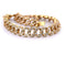 Bracelet Bracelet en or jaune 18 carats avec diamants 58 Facettes