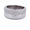 Bague 58 Bague vintage en or blanc 18 carats pavée de diamants 58 Facettes AN133 '(05919)