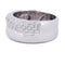 Bague 58 Bague vintage en or blanc 18 carats pavée de diamants 58 Facettes AN133 '(05919)