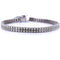 Bracelet Bracelet tennis en or blanc 18 kt avec diamants 58 Facettes BR61 '(00139)
