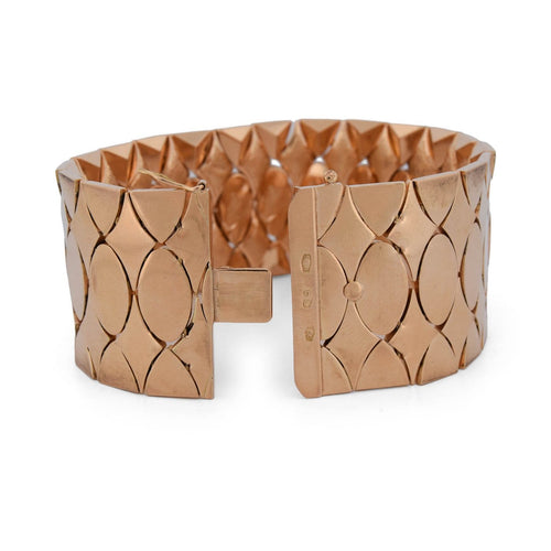Bracelet Bracelet vintage en or jaune 18 kt 58 Facettes BR70 114-48 (09869)