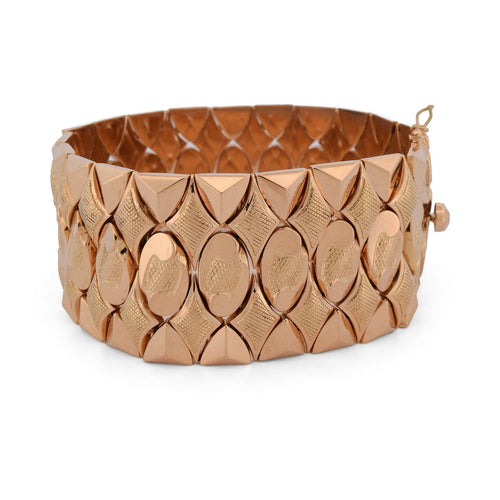 Bracelet Bracelet vintage en or jaune 18 kt 58 Facettes BR70 114-48 (09869)