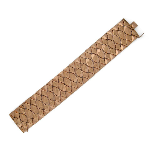 Bracelet Bracelet vintage en or jaune 18 kt 58 Facettes BR70 114-48 (09869)