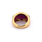 Bague 48 Bague vintage en or jaune 18K et tourmalines 58 Facettes AN448 ‘(00219)