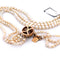 Collier Collier ancien en or jaune 18 carats avec perles et diamants 58 Facettes