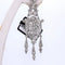 Boucles d'oreilles Art déco - Boucles d’oreilles en platine et diamants 58 Facettes
