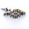 Bracelet Bracelet victorien en or rose 18 carats, argent et diamants 58 Facettes BR94