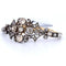 Bracelet Bracelet victorien en or rose 18 carats, argent et diamants 58 Facettes BR94