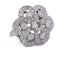 Bague 51 Bague Art déco en platine avec diamants 58 Facettes AN546 - P11 (06719)