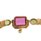 Collier Mancadori - Collier vintage en or jaune 18 carats, tourmaline, péridots et diamants 58 Facettes CL103 '(002119)