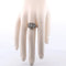 Bague 59 Bague Art déco en platine et diamants 58 Facettes