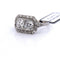Bague 59 Bague Art déco en platine et diamants 58 Facettes
