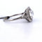 Bague 59 Bague Art déco en platine et diamants 58 Facettes
