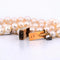 Collier Collier vintage de perles avec fermoir en or jaune 18 carats et diamants 58 Facettes