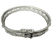 Bracelet Bracelet en or blanc 18 carats serti de diamants brillants 3 ct 58 Facettes