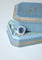 Bague Art Déco - Bague marguerite en or blanc saphir de Ceylan et diamants 58 Facettes
