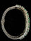 Bracelet Bracelet en or blanc 18 carats pavé de diamants et émeraudes 58 Facettes
