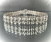 Bracelet Bracelet rivière double en or blanc 18 carats et 80 diamants 58 Facettes