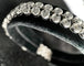 Bracelet Bracelet rivière double en or blanc 18 carats et 80 diamants 58 Facettes
