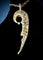 Pendentif Pendentif lune en or jaune 18 carats et diamants 58 Facettes