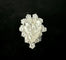 Bague 54 Bague en or blanc 18 carats avec diamant poire 5 carats 58 Facettes