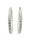 Boucles d'oreilles Mouawad - Créoles en or blanc 18 carats et diamants 7,90 ct 58 Facettes