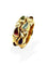 Bague 55 Chopard Casmir - Bague semi-rigide en or jaune 18K et pierres 58 Facettes