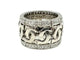 Bague 52 Cartier Entrelacés - Bague en or blanc et diamants 58 Facettes