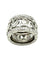 Bague 52 Cartier Entrelacés - Bague en or blanc et diamants 58 Facettes
