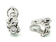 Boucles d'oreilles Gilbert Albert - Boucles d’oreilles clips en or blanc 18K et diamants 58 Facettes