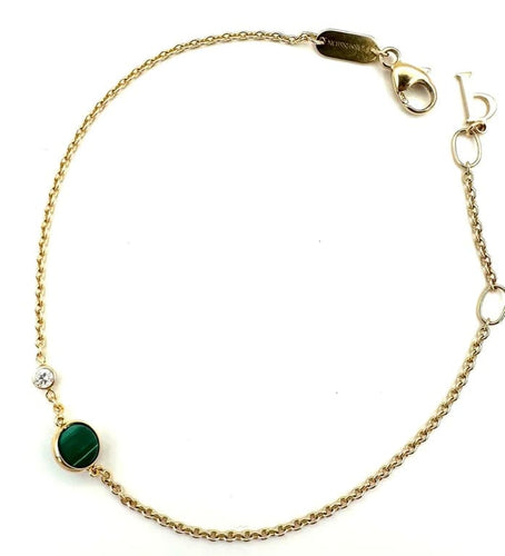Bracelet Piaget Possession - Bracelet en or rose 18K, malachite et diamant 58 Facettes