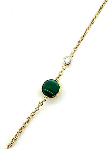 Bracelet Piaget Possession - Bracelet en or rose 18K, malachite et diamant 58 Facettes
