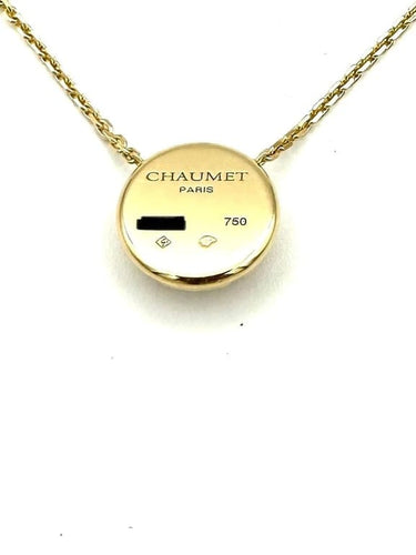 Collier Chaumet Class One Croisière - Collier en or jaune 18K, citrine et diamants 58 Facettes