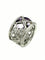 Bague 54 Chopard Impériale - Bague en or blanc 18K avec améthystes et diamants 58 Facettes