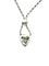 Collier Damiani - Collier cœur en or blanc 18K et diamants 58 Facettes