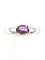 Bague 52 Chaumet Gioia - Bague en or blanc 18K et saphir rose 58 Facettes