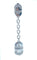 Boucles d'oreilles Bvlgari Parentesi - Boucles d’oreilles en or blanc 18K et diamants 58 Facettes