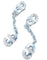 Boucles d'oreilles Bvlgari Parentesi - Boucles d’oreilles en or blanc 18K et diamants 58 Facettes