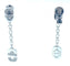 Boucles d'oreilles Bvlgari Parentesi - Boucles d’oreilles en or blanc 18K et diamants 58 Facettes