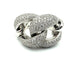 Bague 54 Messika - Bague gourmette en or blanc 18K et diamants 2,09 ct 58 Facettes