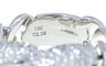 Bague 54 Messika - Bague gourmette en or blanc 18K et diamants 2,09 ct 58 Facettes