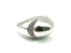 Bague 59 BVLGARI Cabochon - Bague jonc ajouré en or blanc 18K et diamants 58 Facettes