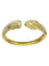 Bracelet Bracelet jonc vintage en or jaune 18K et diamants 5,5 ct 58 Facettes