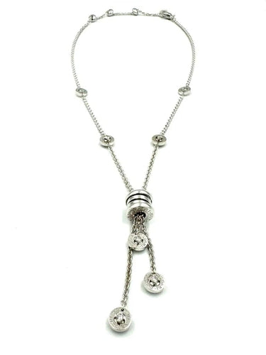 Collier BVLGARI B.zero1 - Collier en or blanc 18K et diamants 58 Facettes