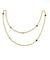 Collier BVLGARI BVLGARI - Sautoir en or jaune 18K et onyx 58 Facettes