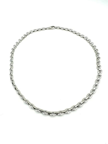 Collier Cartier Panthère - Chaîne en or blanc 18K 58 Facettes