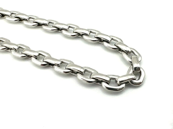 Collier Cartier Panthère - Chaîne en or blanc 18K 58 Facettes