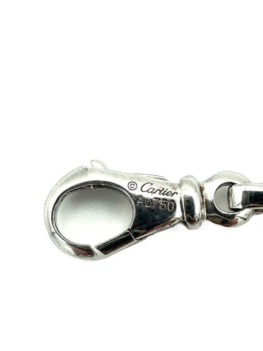 Collier Cartier Panthère - Chaîne en or blanc 18K 58 Facettes