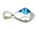 Pendentif BVLGARI Pyramide - Pendentif en or blanc et topaze bleue 58 Facettes